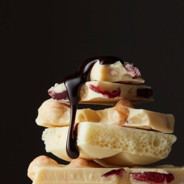 beyaz çikolata dökme syrop