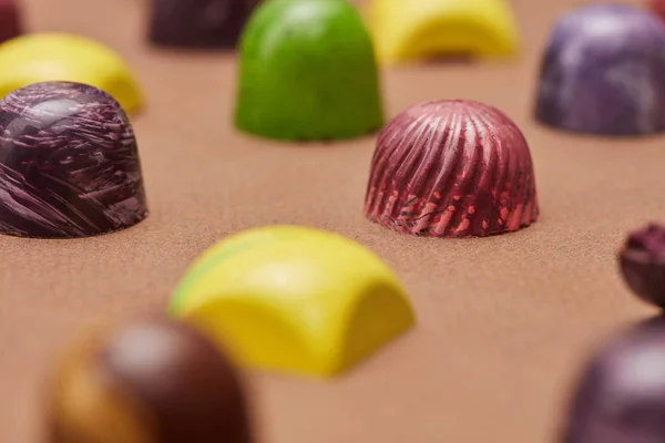 豪华巧克力糖果 — 图库照片