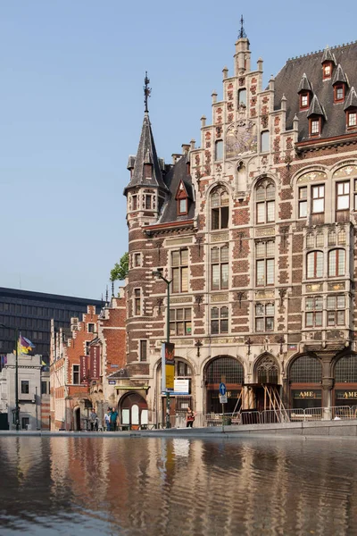 Gebäude in der Altstadt von Brüssel — Stockfoto