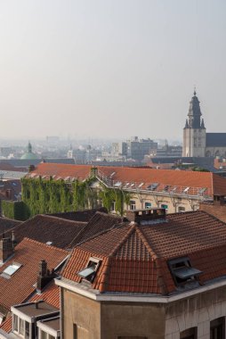 Brüksel'in panoramik görünüm