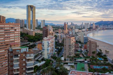 Benidorm modern gökdelenler