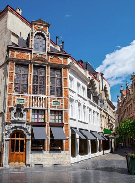 eski şehir Brüksel'deki tarihi binalar.