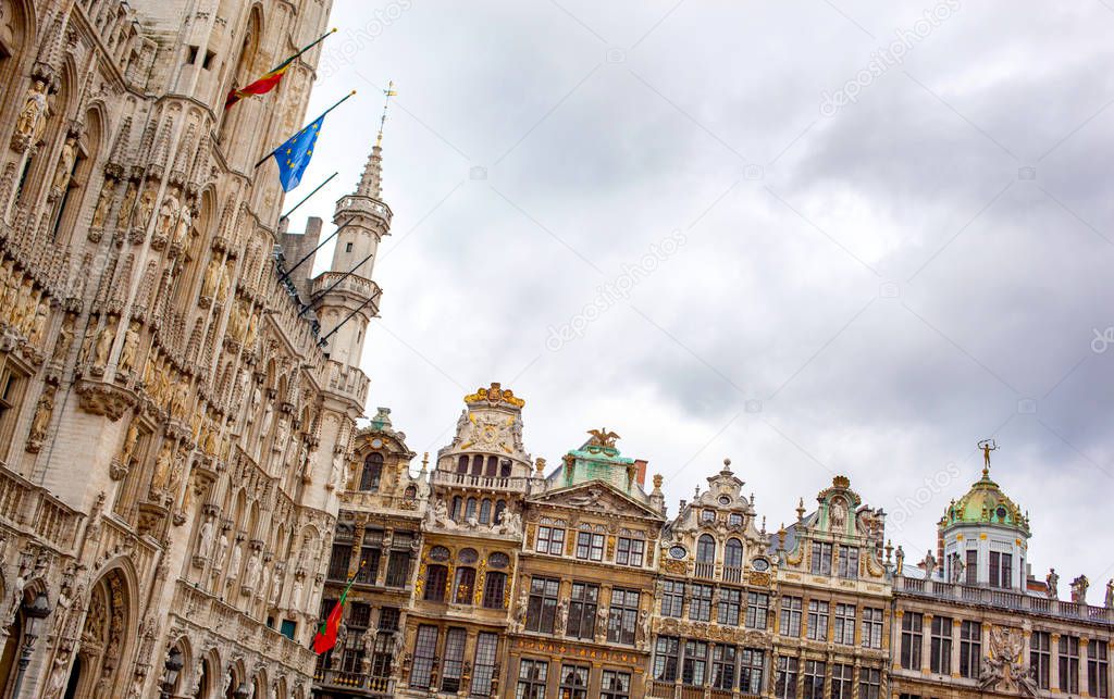 Guildhalls on Grand Place