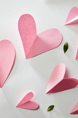 kalpleri ve yaprakları desen