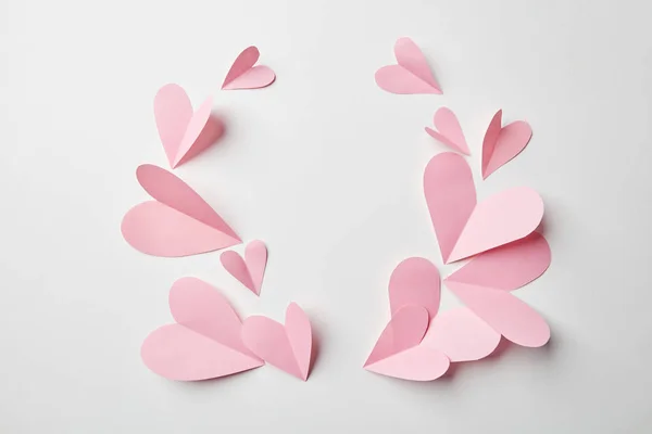 Valentines harten samenstelling — Stockfoto