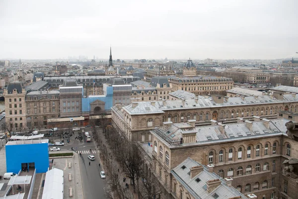 Vista desde la cima de Notre Dame — Foto de Stock
