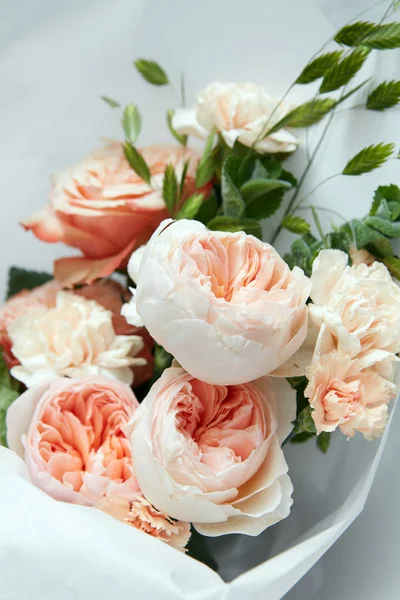 Bellissimo bouquet di peonie — Foto Stock