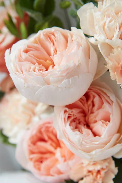 Beautiful peonies bouquet — Stock Photo, Image