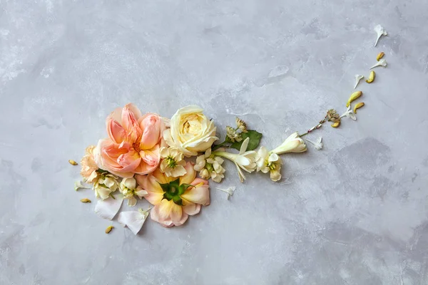 아름 다운 모듬된 꽃 — 스톡 사진
