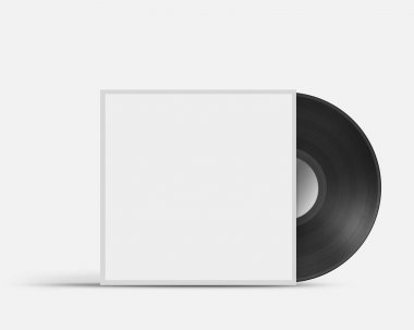 Vinyl record zarf içinde