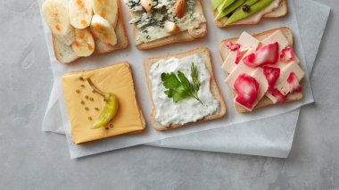 Dizi sandviç çeşitleri