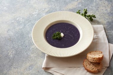 Miso çorbası kavramı.
