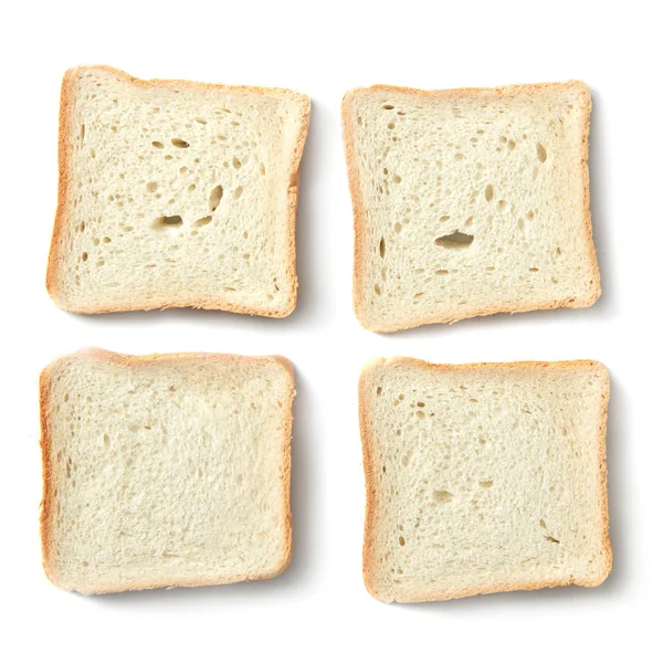 Delicious toasts of bread — Stock Photo, Image