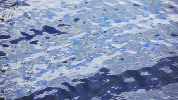 纹理的挥舞着海 — 图库视频影像