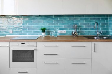 güzel modern bir mutfak