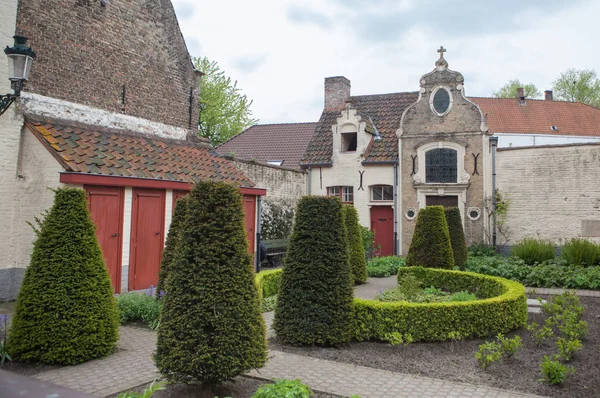 Bruges középkori Szent János Kórház — Stock Fotó