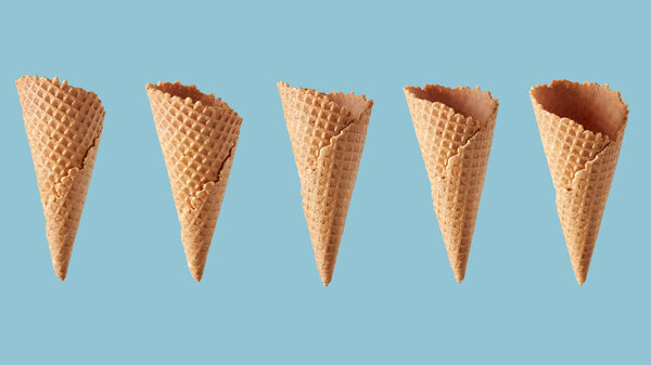 waffle cones for ice cream