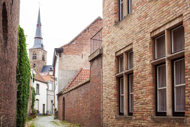 Bruges'deki Ortaçağ binaları