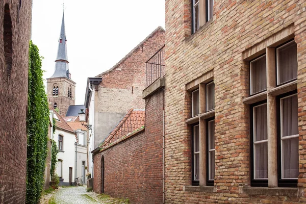 Edificios medievales en Brujas —  Fotos de Stock