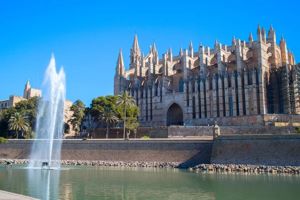Mallorca Catedral de La seu — Foto de Stock