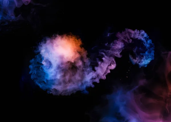 Cloud of colorful smoke — Stock Photo, Image