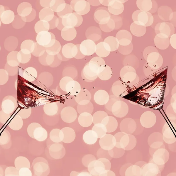 Two martini cocktails — Stock Photo, Image