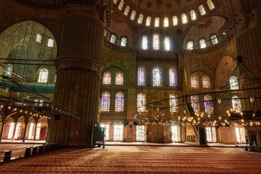 Sultanahmet Camii iç 