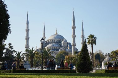 insanlar Parkı Sultanahmet Camii, Istanbul, Türkiye 