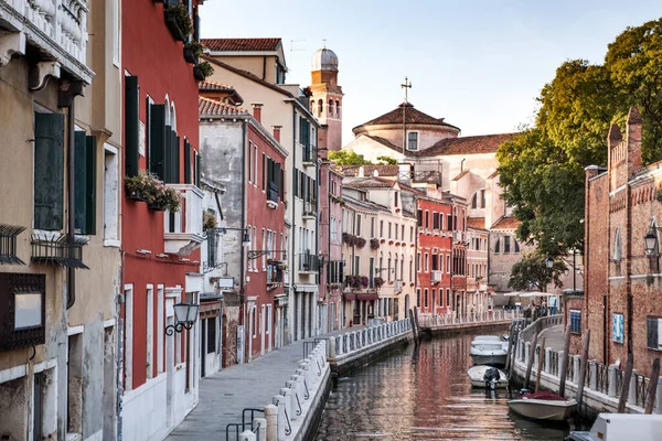 Venice Italy Grand Canal Historic Tenements Beautiful View Grand Canal — Stock Photo, Image