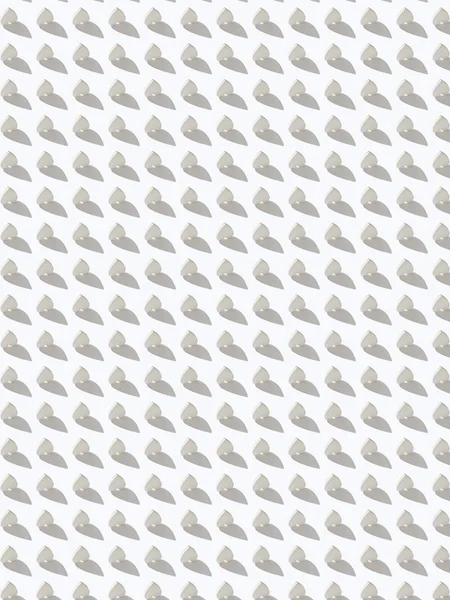 Celebratory Valentine Pattern Paper Small Verticaly Inverted Hearts Light Grey — Stockfoto