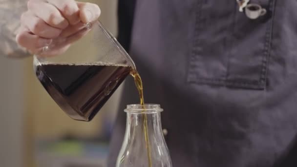 Güzel Kokulu Sabah Kahvesi Video — Stok video