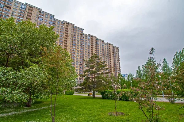 Tyumen Rússia Maio 2020 Complexo Habitacional Parusa — Fotografia de Stock