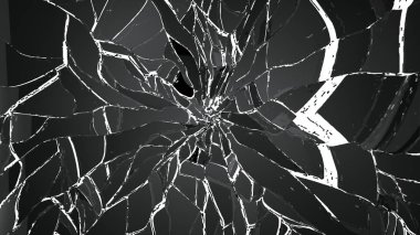 Kırık cam arka plan