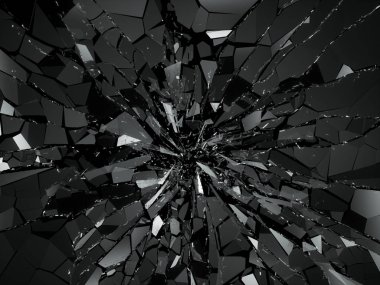 Bozuk veya kırık cam  