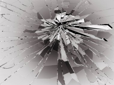 Kırık cam arka plan