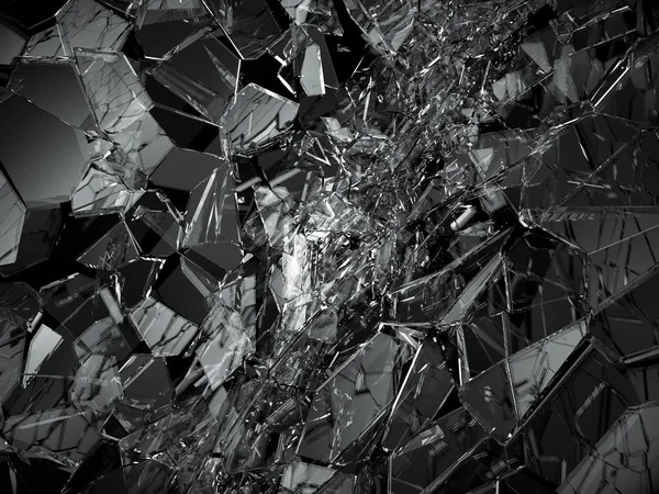 Pieces of Broken glass