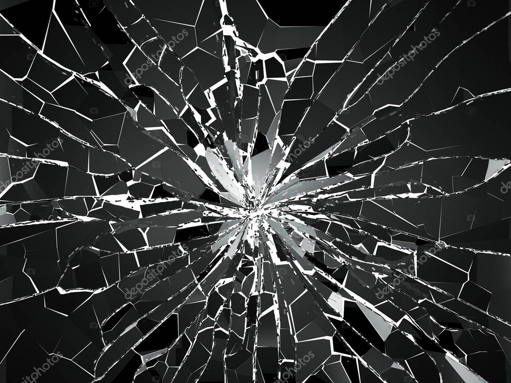 Shattered glass backgrounds | Shattered glass background — Stock Photo