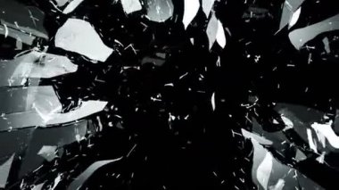 Kırık cam patlama çekim