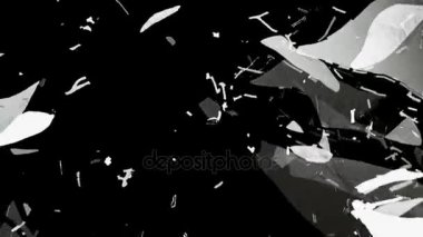 Kırık cam patlama çekim