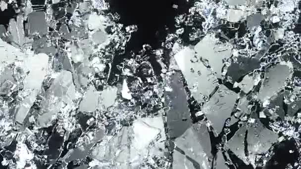 Explosion de verre cassé — Video
