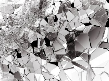 Kırık cam parçaları