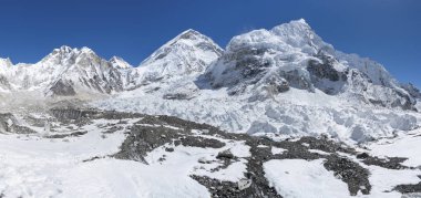 Himalayalar Khumbu Buzulu