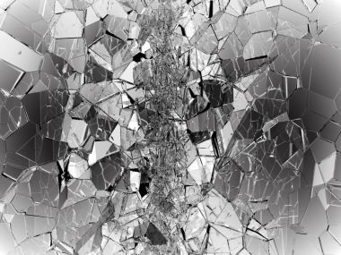 Kırık cam parçaları