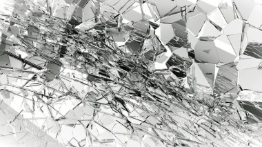 Kırık cam parçaları