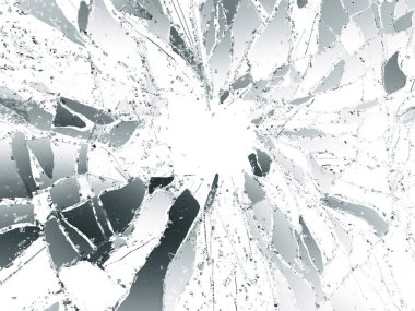 Kırık cam parçaları