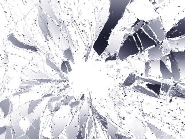 Kırık cam parçaları