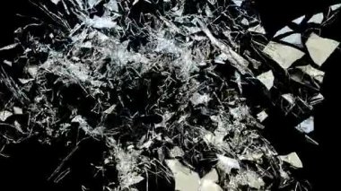 Kırık cam parçaları