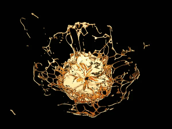 액체 금 또는 기름 많아요 — 스톡 사진