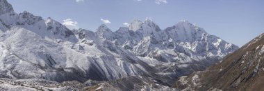 Pheriche Vadisi ve Himalaya zirveleri