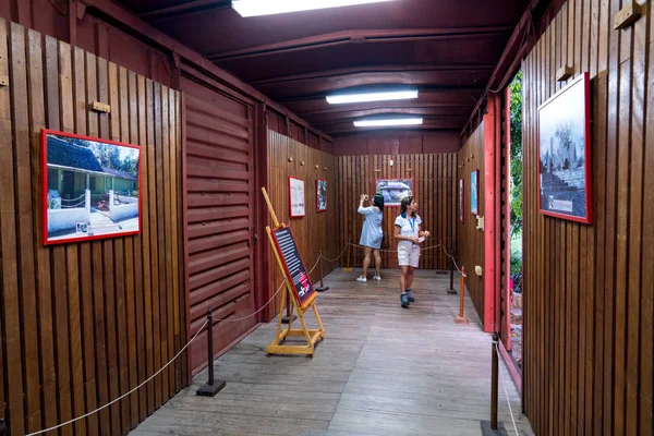 Obrněný vlak nebo Tren Blindado národní památka — Stock fotografie